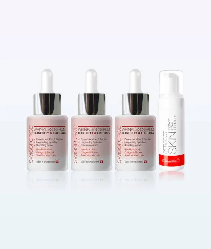 Our Swiss-Made Label & Authenticity Promise 5 Swissforce Perfect Skin Set