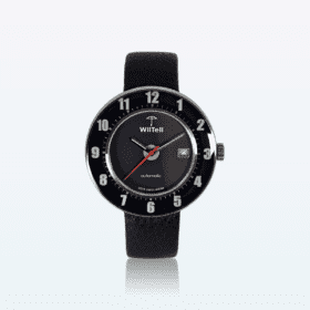 WilTell 100 Relógio de pulso suíço Preto