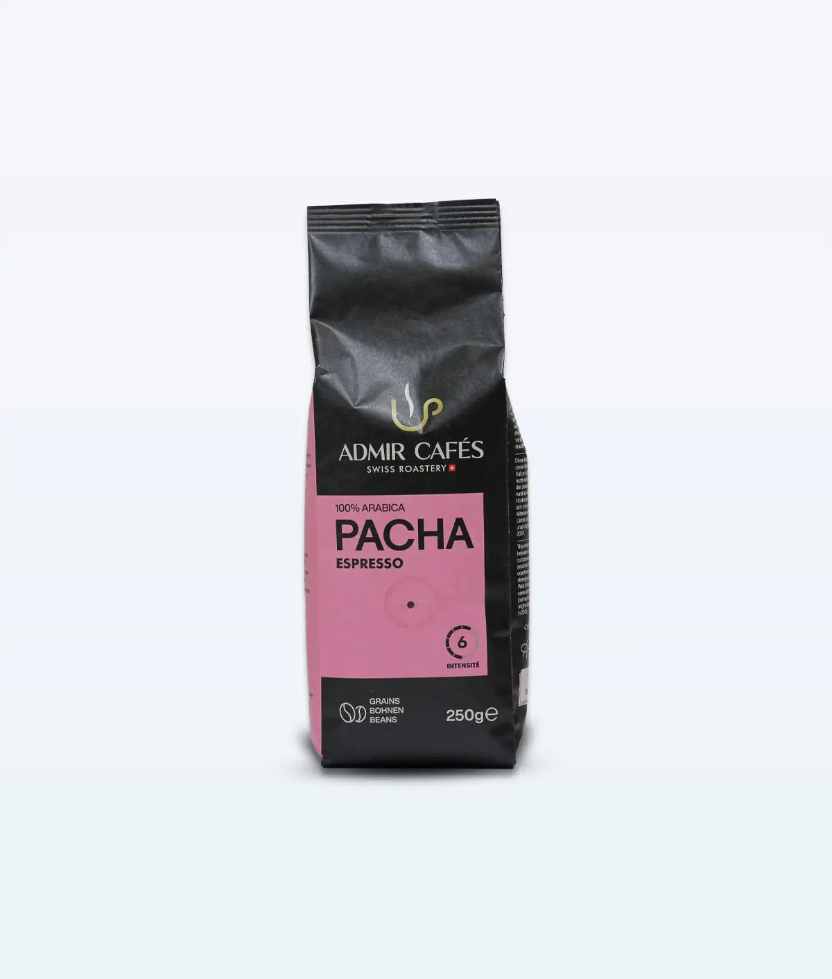 Café Espresso Pacha Granos 250 g | Admir Cafes 1 Admir Cafes Pacha Café Espresso Granos 250 g