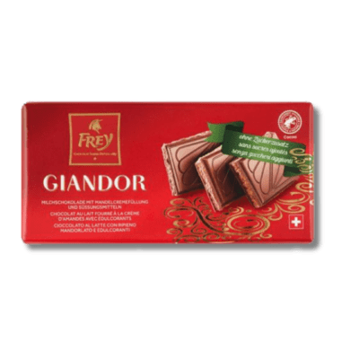 Frey Giandor Vollmilchschokolade mit Stevia 100 g