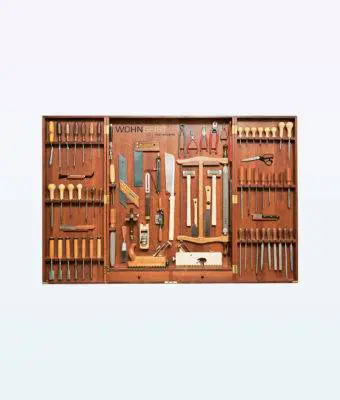 Swiss-made Wooden Tool Cabinet | Wood and Luxury