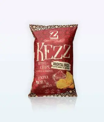 Patatine extra croccanti alle spezie orientali 110 g | Zweifel