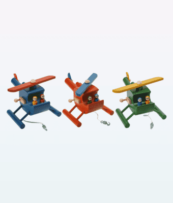 Weizenkorn Wooden David Helicopter