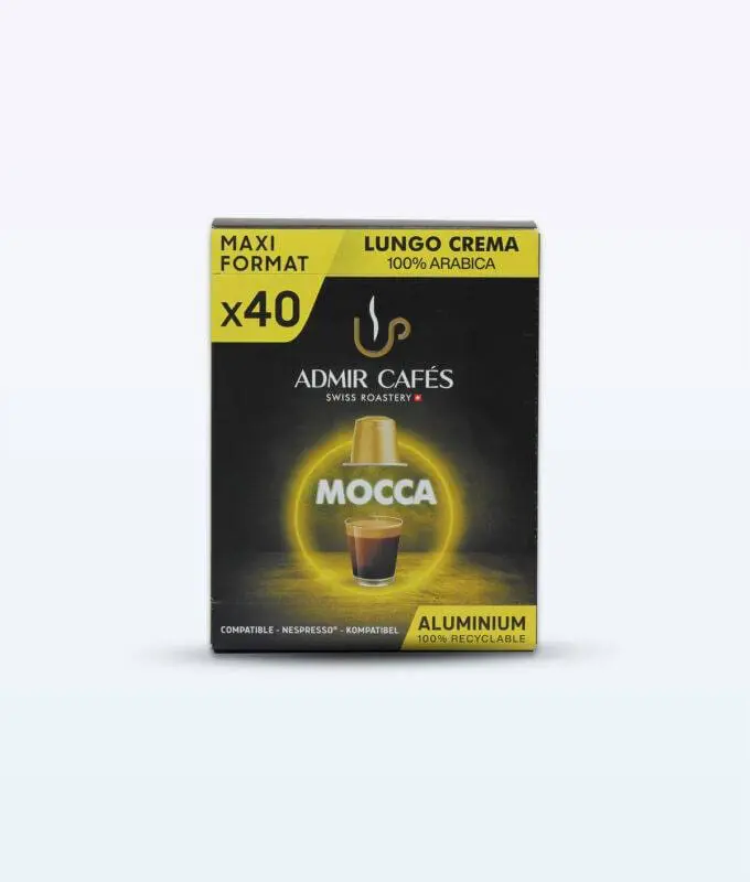 Capsules de café moka 40 pcs | Admir Cafes