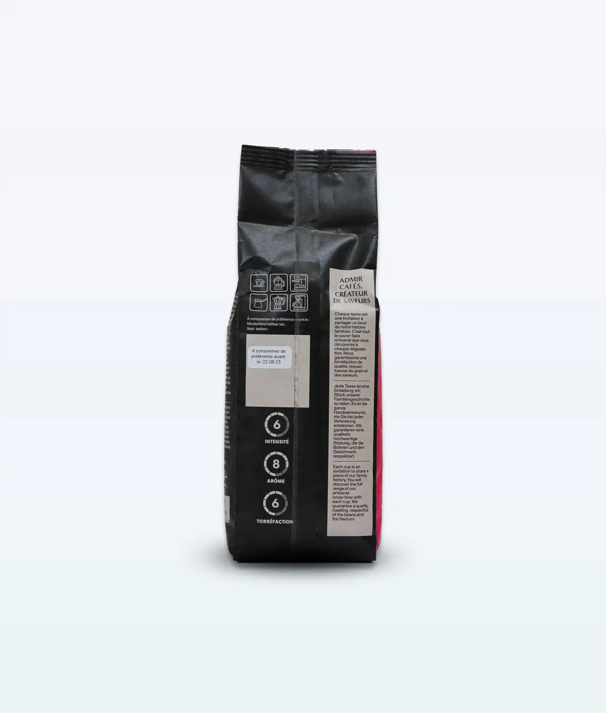 Eros Espresso Crema 250 g | Admir Cafés 2 Eros Espresso Crema Café en grains 1