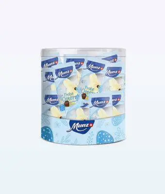Munz White Chocolate Bunnies 25×17 g