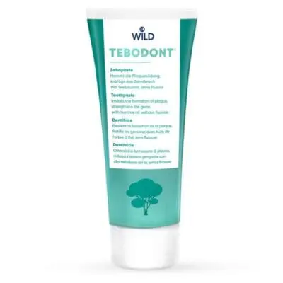 TEBODONT Toothpaste Without Fluoride 75 ml | Wild Pharma