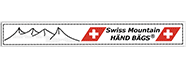 Logo de Swiss Mountain Handbags, qui propose des sacs de qualité supérieure inspirés des Alpes suisses.