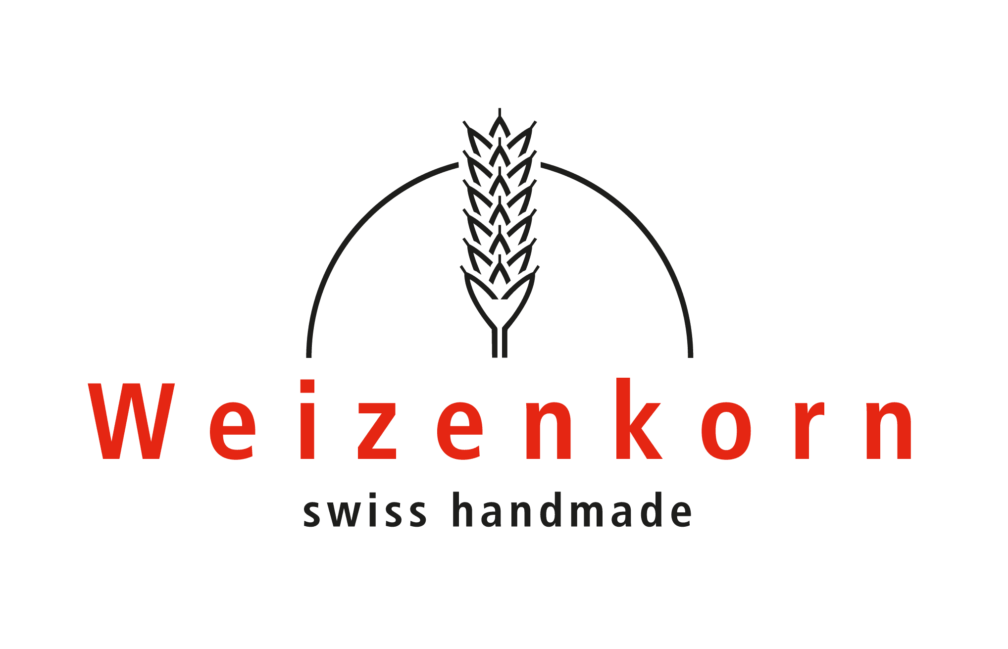 Weizenkorn logo suisse fait à la main.