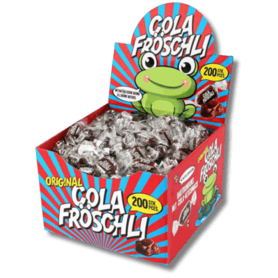 Original Cola Froschli Bonbons I Egli