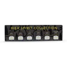 A box of Bier Spirit Collection I Lakeside Valley Distillery on a white background.