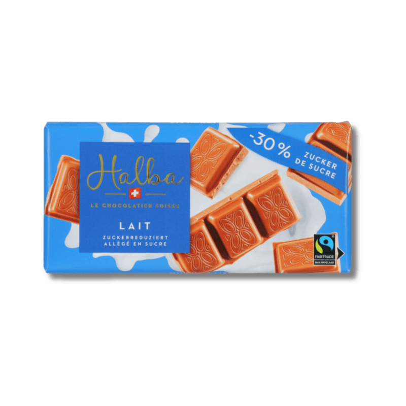 कम चीनी वाला दूध चॉकलेट 100 ग्राम हल्बा