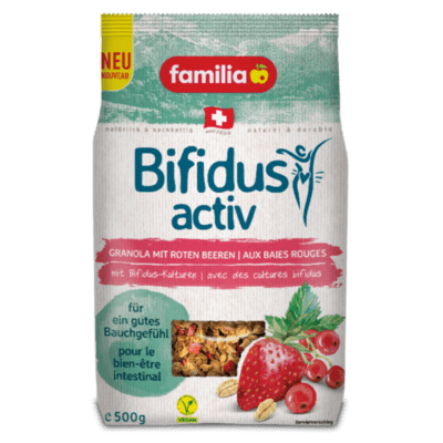 Bifidus Probiótico Granola de frutos vermelhos