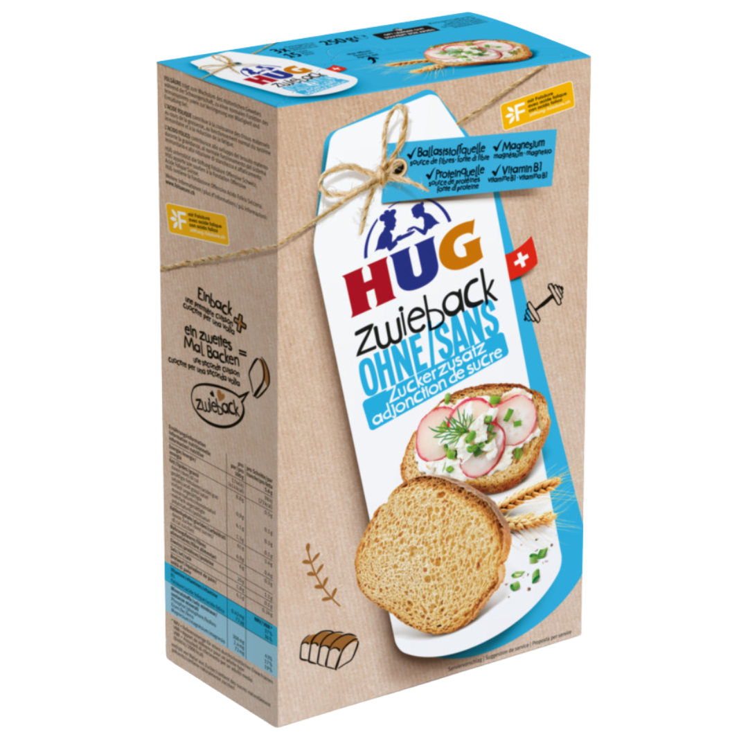 Sugar-Free Zwieback 250 g 1 Sugar-Free Zwieback