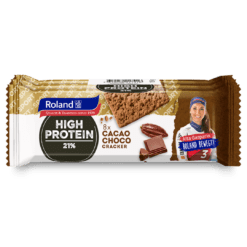 קרקרי קקאו ושוקולד עתירי חלבון