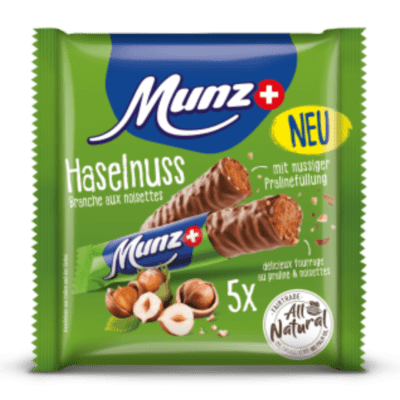 Munz Pruegeli Hazelnut 115 g