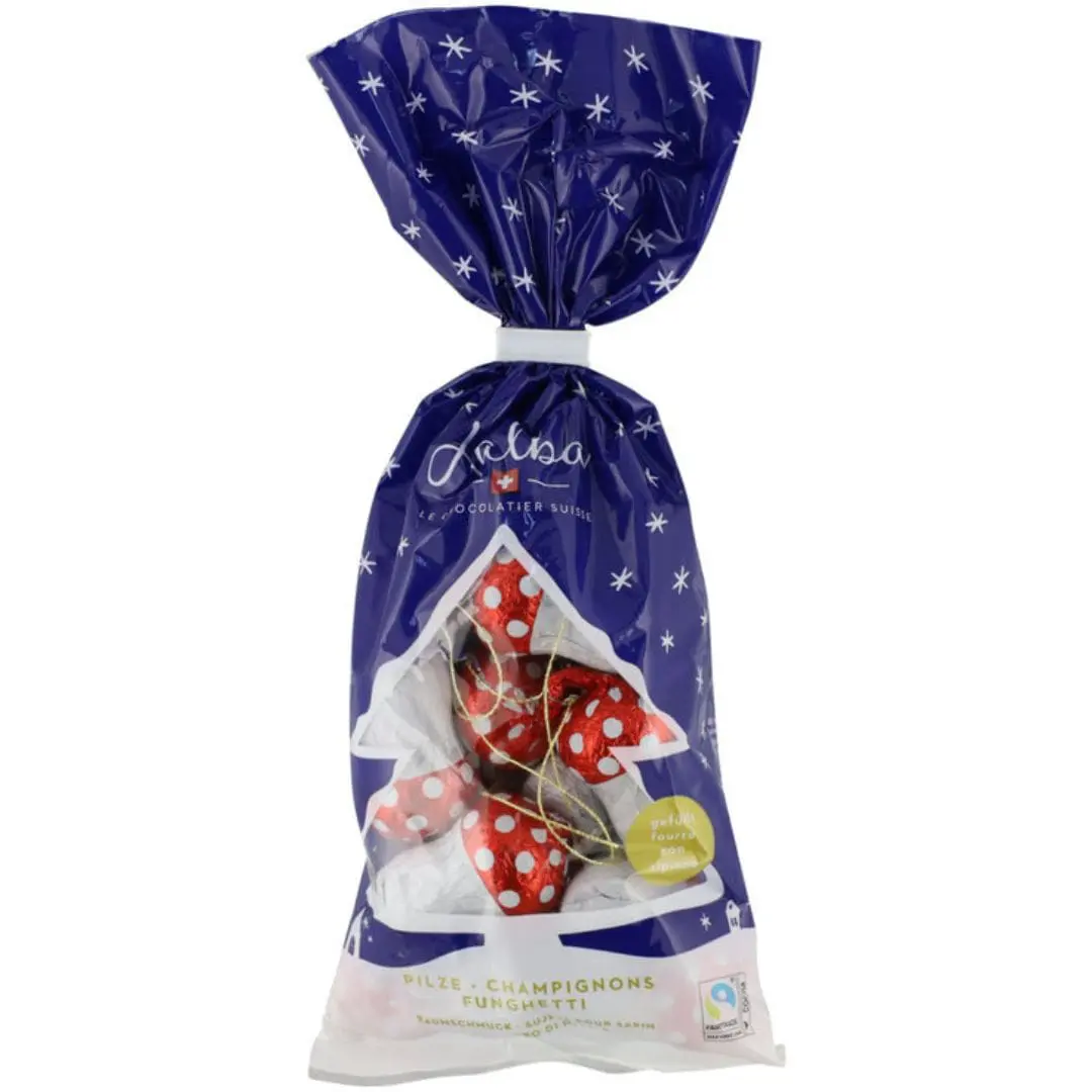 קישוטי פטריות שוקולד ממולאים 240 גרם | חלבה 1 קישוטי פטריות שוקולד ממולאים 240 גרם | חלבה