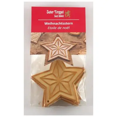 Ciondolo stella di Natale 75 g | Suter Tirggel