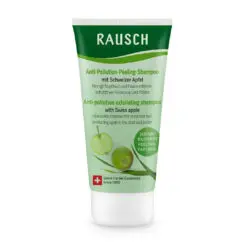anti-pollution peeling shampoo with Swiss apple