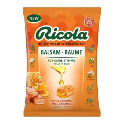 Ricola Gouttes au miel et au caramel 68 g