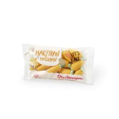 Small Marzipan Carrots 140 g | Olo Marzipan