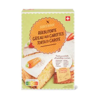 Backmischung für hausgemachten Karottenkuchen, 480 g