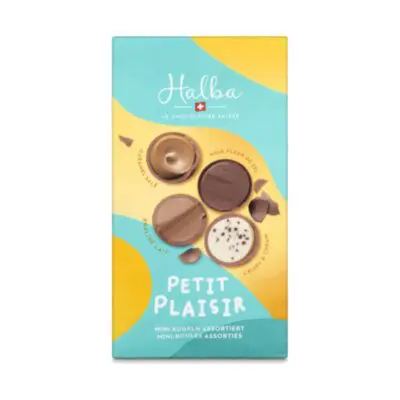 Mini palline di cioccolato assortite 160 g | Halba