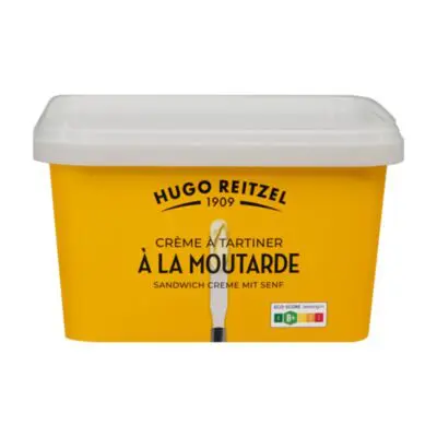 Crema para sándwiches con mostaza, 1250 g | Hugo Reitzel