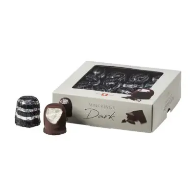 Mini King Dark Chocolate Whips 16×10 g | Chocolat Ammann