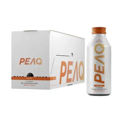 Pure Mountain Water with Apricot Flavor | Peaq
