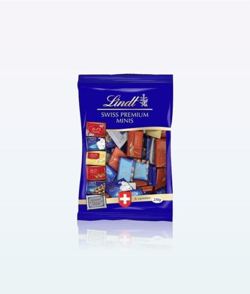 „Lindt“ šokoladinių maišelių asortimentas 250g