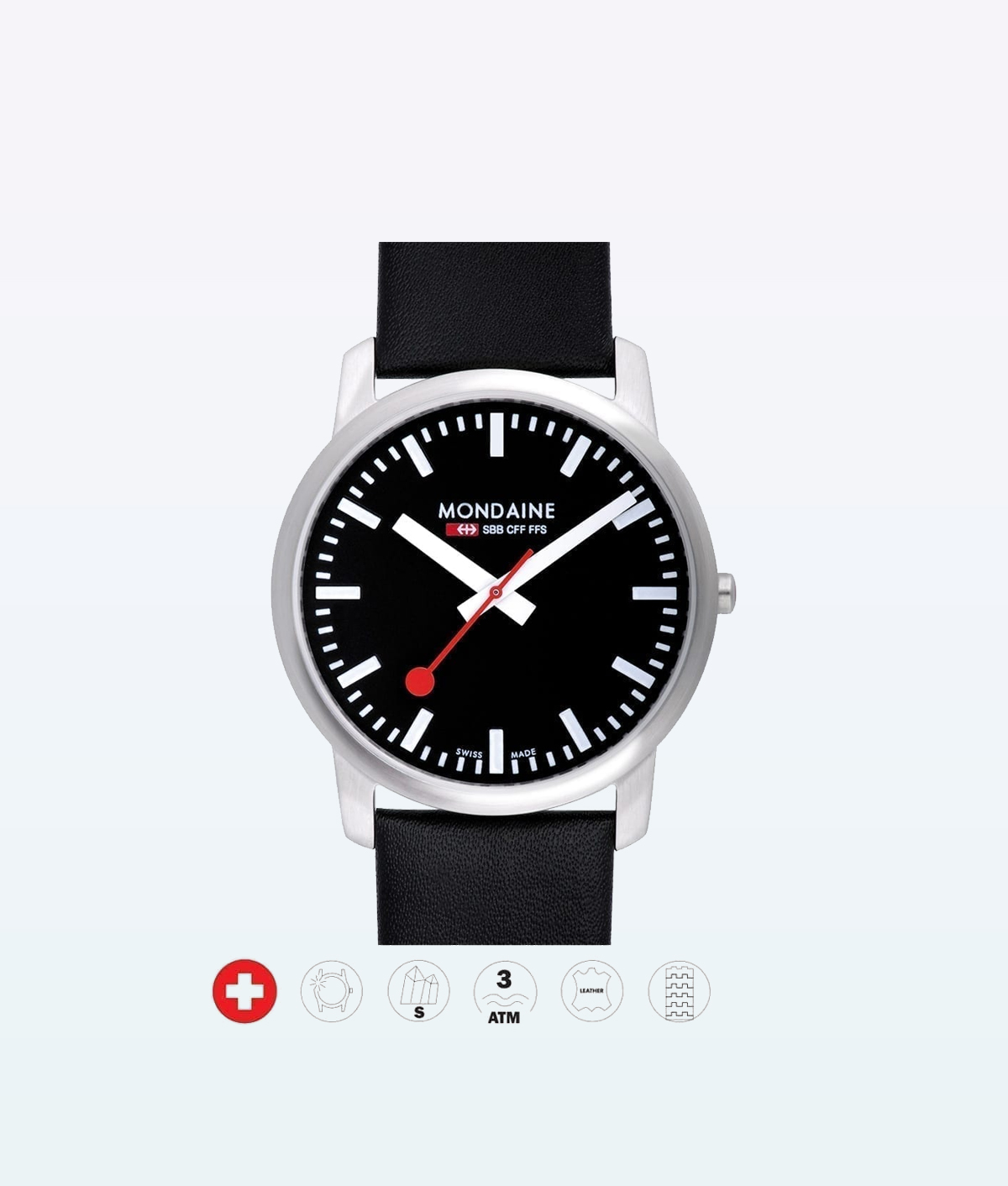 Mondaine-Wristwatch-black-white