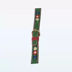 Ethno Watch Strap Folclore 09 61D Green Red