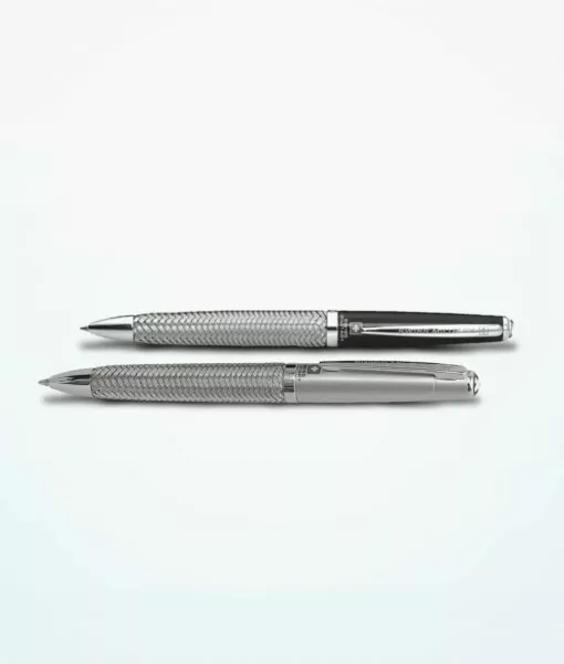 Swiss Military Pen Steel med läderfodral LIMITED EDITION