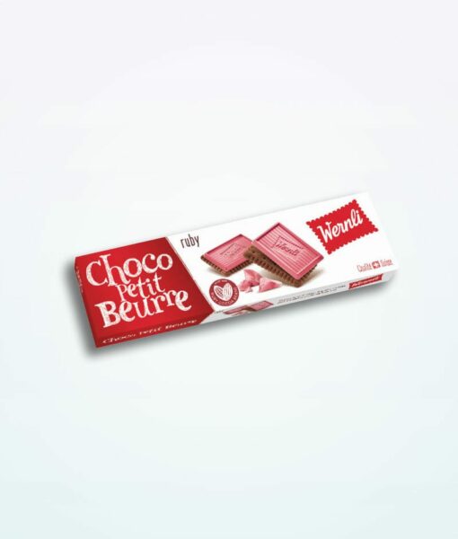 Wernli Petit Beurre Ruby Chocolate 125 g