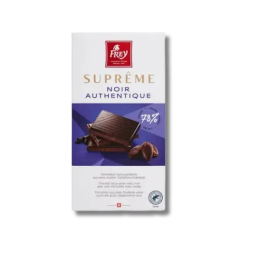frey-supremo-escuro-78%-chocolate autêntico