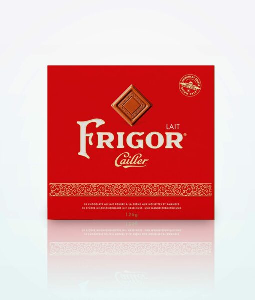 กล่อง Cailler Frigour กล่องช็อกโกแลตนม 126 g
