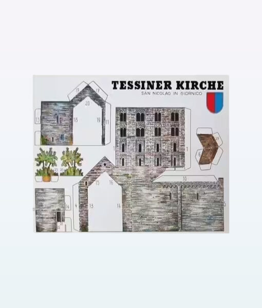 手工艺品 Tessiner Kirche 1