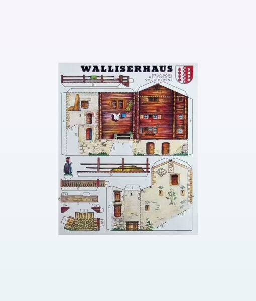 手工艺品 Walliserhaus 1