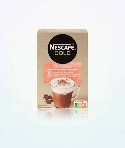 Capuchino de café instantáneo Nescafé Gold