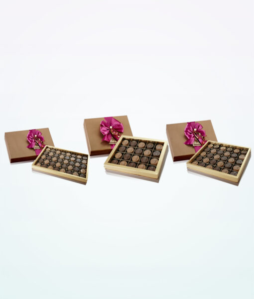 Bombones de caja de chocolate con alfalfa | bachmann