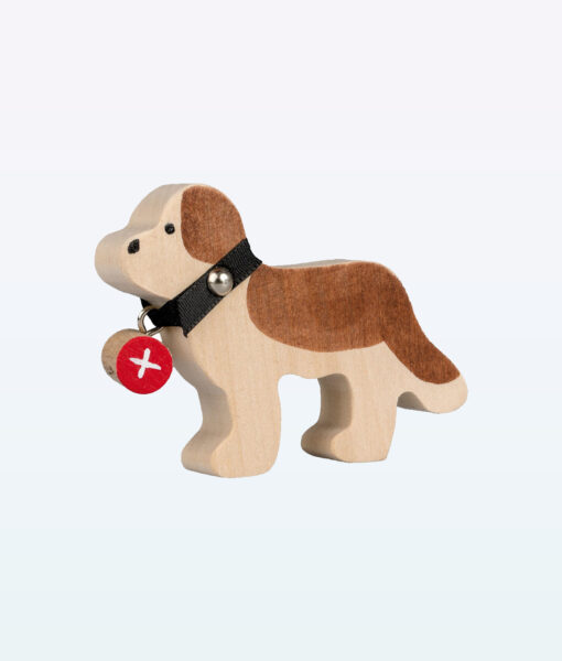 Mainan Kayu Trauffer Barry Dog Magnet