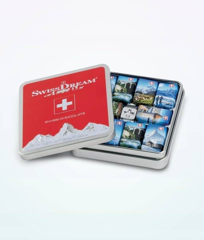 スイスドリーム チョコレートボックス 80g - スイスメイド ダイレクト
