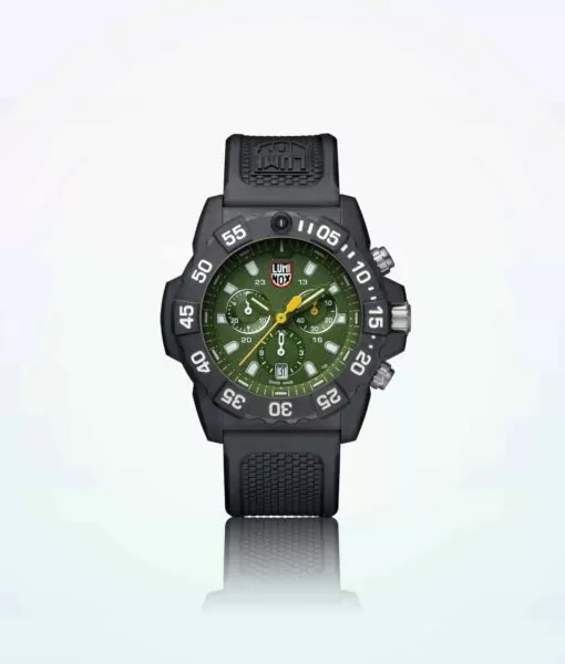 Luminox Navy Seal Chronograph 3580 Series Men Wristwatch Green