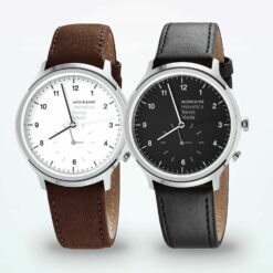 Mondaine Helvetica Regular 2nd Timezone Men Wristwatch