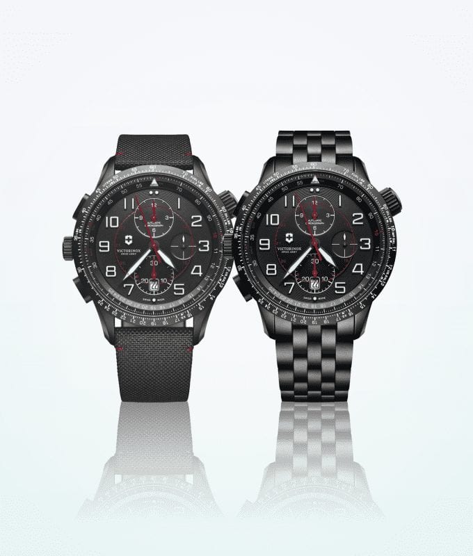 Victorinox Airboss Mach 9 Black Edition Мужские наручные часы.