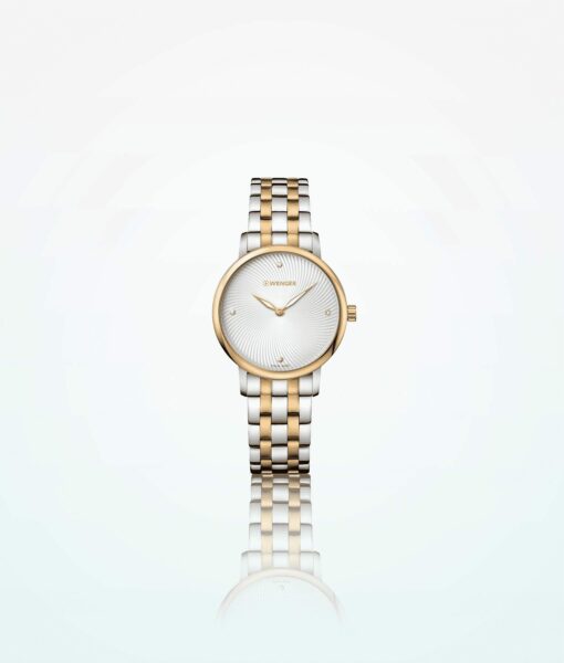 Wenger Urban Dionissima Women Wristwatch Silver Gold
