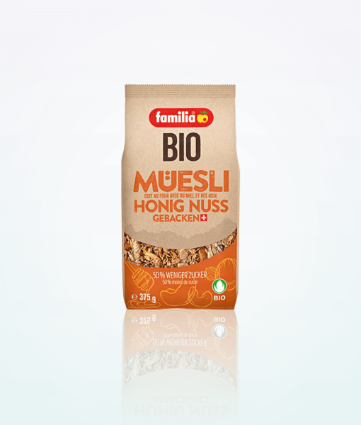 Bio Familia Organic Muesli Baked Nuts Honey