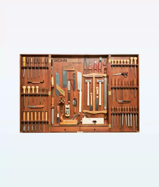 木材和豪华瑞士制造的木制工具柜