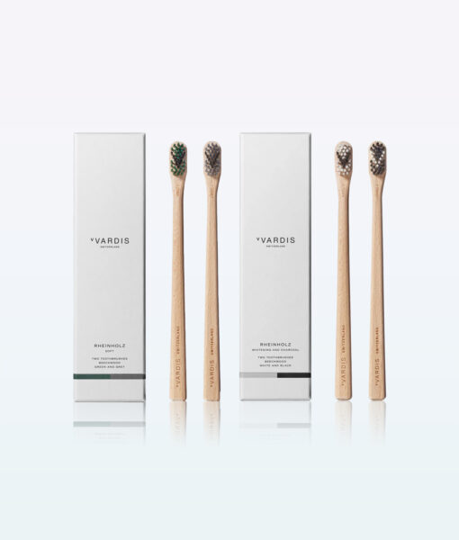 Zahnbürste aus emailliertem Holz